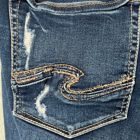 Silver Jeans - Sam Boyfriend Jeans - Size 18 Length 29 - Picture 8 of 10